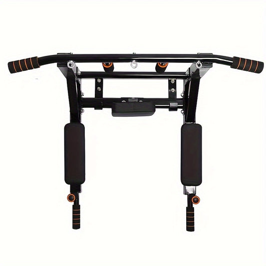 1pc Premium Wall Mounted Pull-Up Bar - Essential for Core Strength Training, Muscle Building, and Fitness - Home Gym Equipment for Upper Body Workout