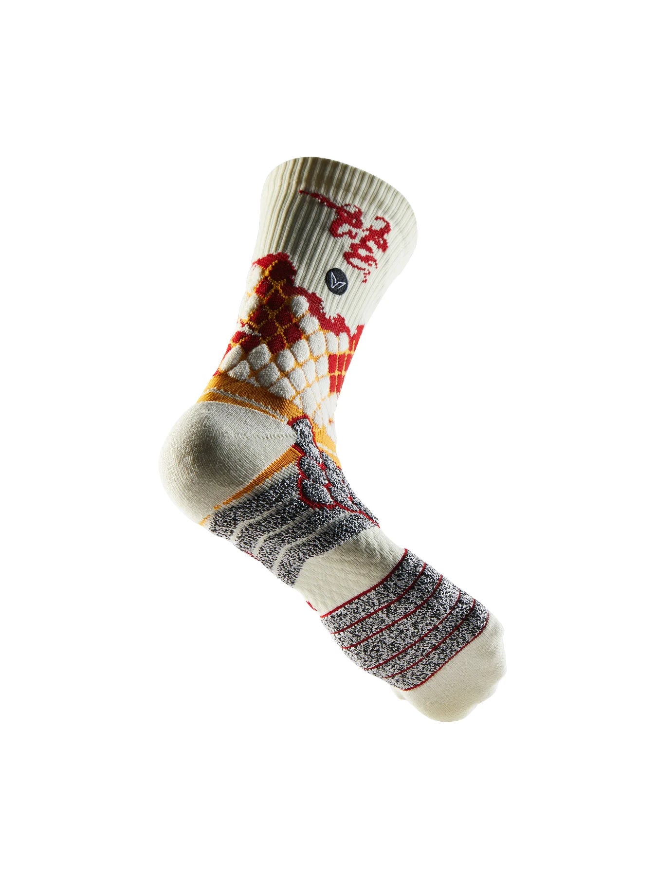Professional Sports Socks with Ankle Cushioning Anti-Slip Breathable and Shock-Absorbing for Running Gym
