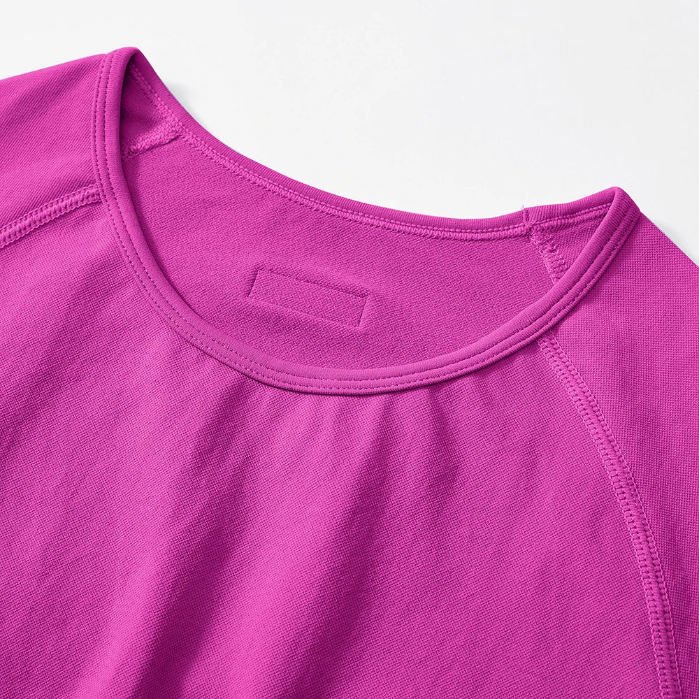 Yoga Top Women's Long Sleeved Sports Shirts Running Training Fitness Top Windproof Running Suit Mujer Workout Gym Top Gym Shirt