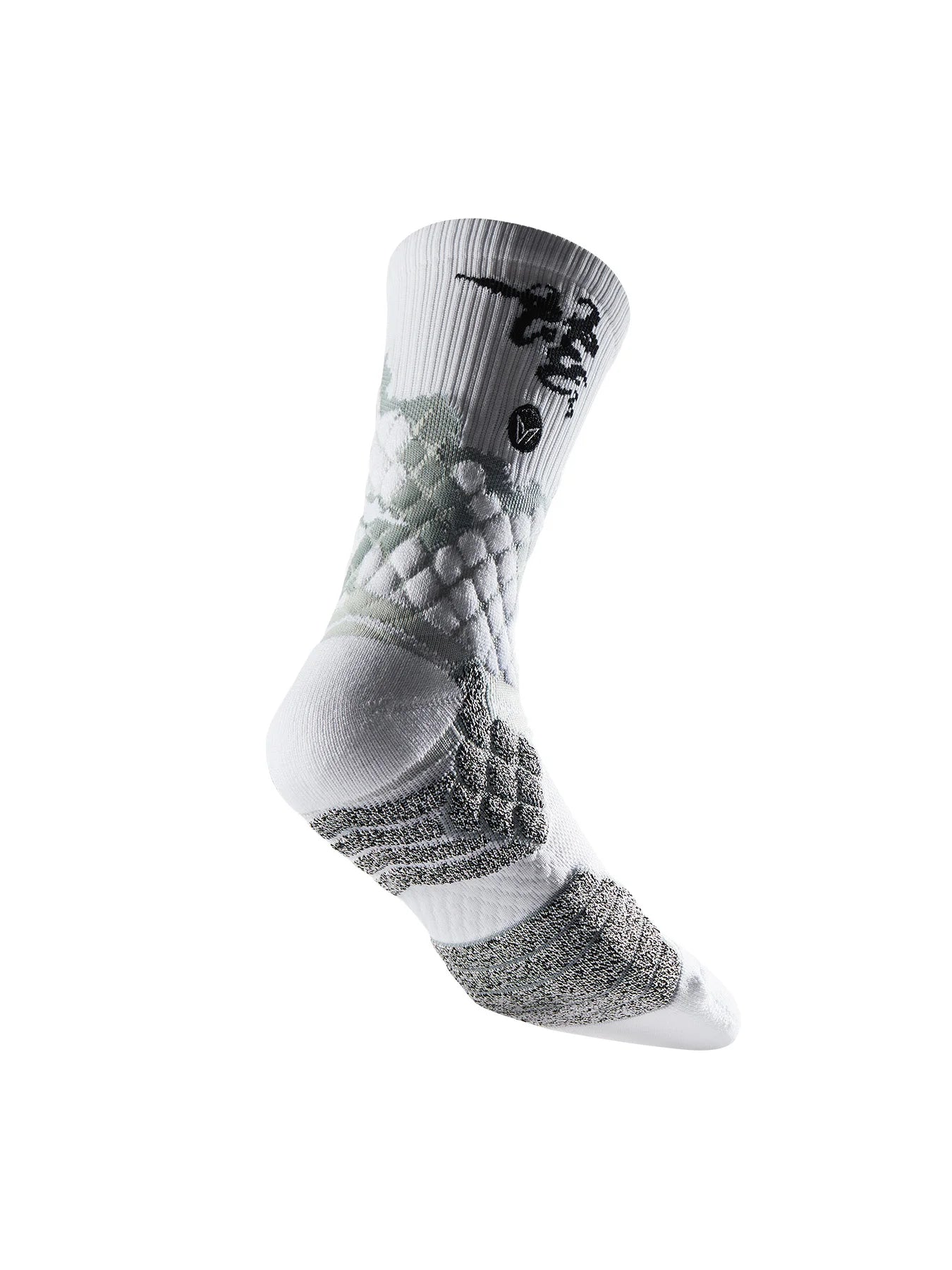 Professional Sports Socks with Ankle Cushioning Anti-Slip Breathable and Shock-Absorbing for Running Gym