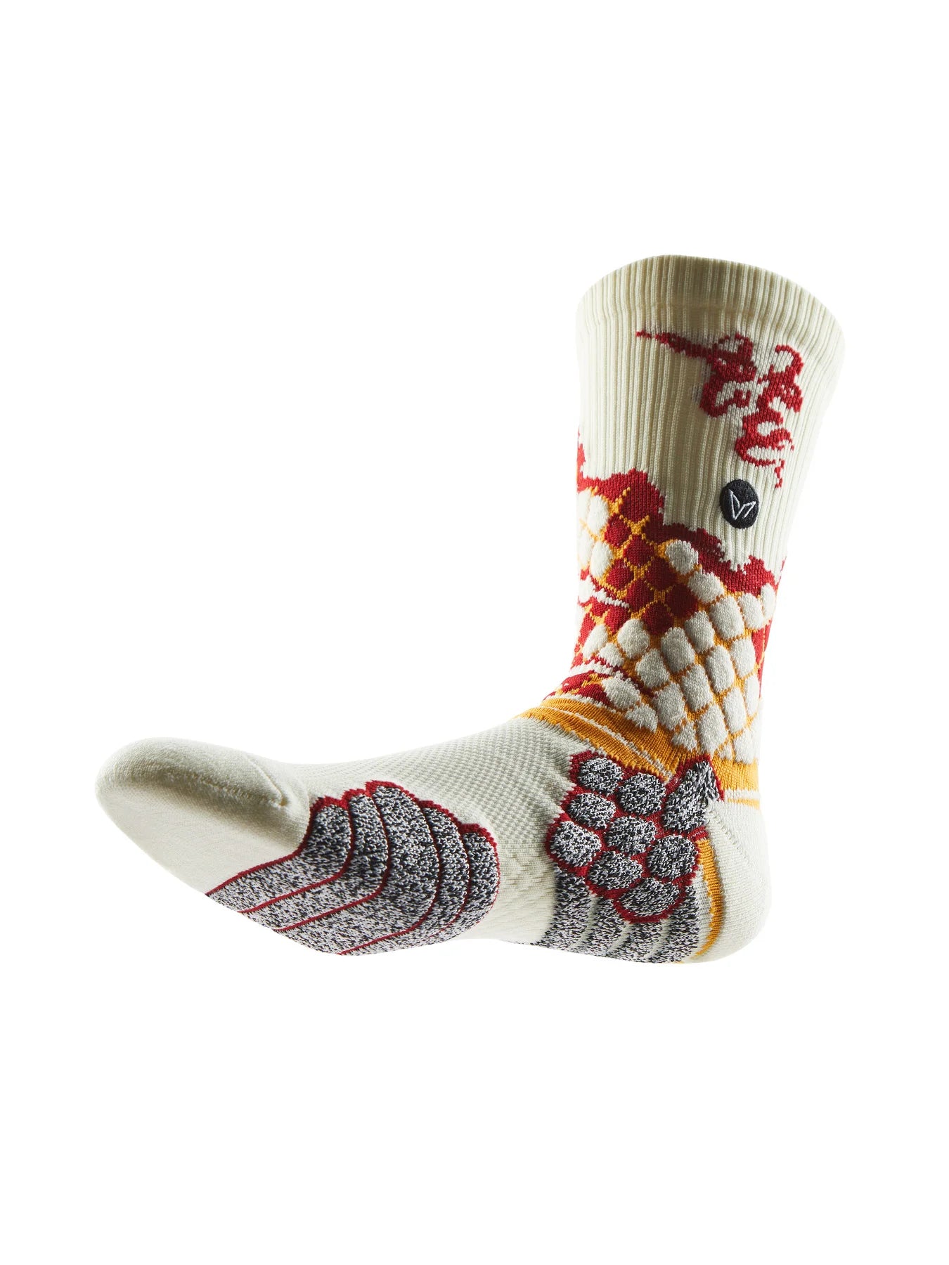 Professional Sports Socks with Ankle Cushioning Anti-Slip Breathable and Shock-Absorbing for Running Gym