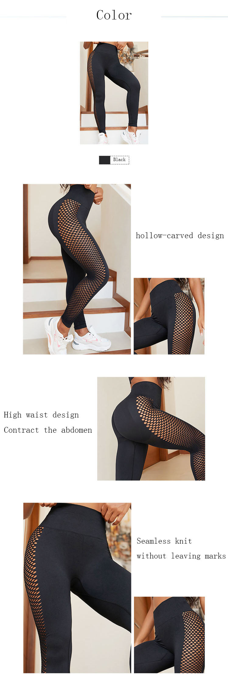 Sexy Leggings Yoga Pants Gym High Waist Push Up Fitness Female Leggings Solid Color Women Trousers Sports Tights