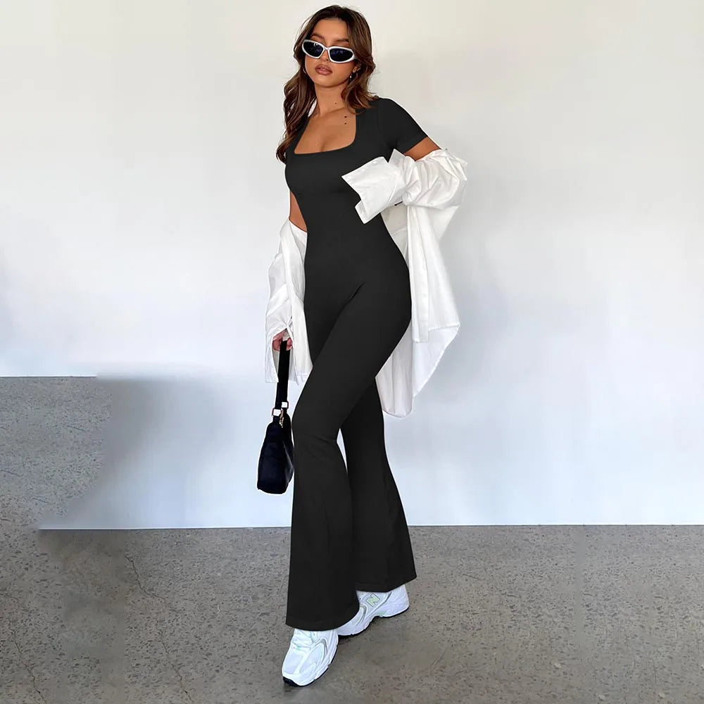 Gym Fitness Overalls Woman Sportswear Push Up Sporty 2024 Sport Sets Women Outfit Yoga Clothes Black Rompers Jumpsuits Women