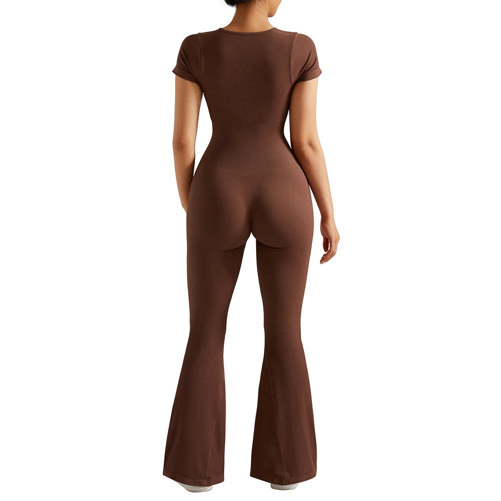 Gym Fitness Overalls Woman Sportswear Push Up Sporty 2024 Sport Sets Women Outfit Yoga Clothes Black Rompers Jumpsuits Women