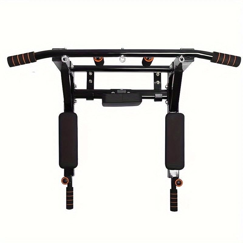 1pc Premium Wall Mounted Pull-Up Bar - Essential for Core Strength Training, Muscle Building, and Fitness - Home Gym Equipment for Upper Body Workout