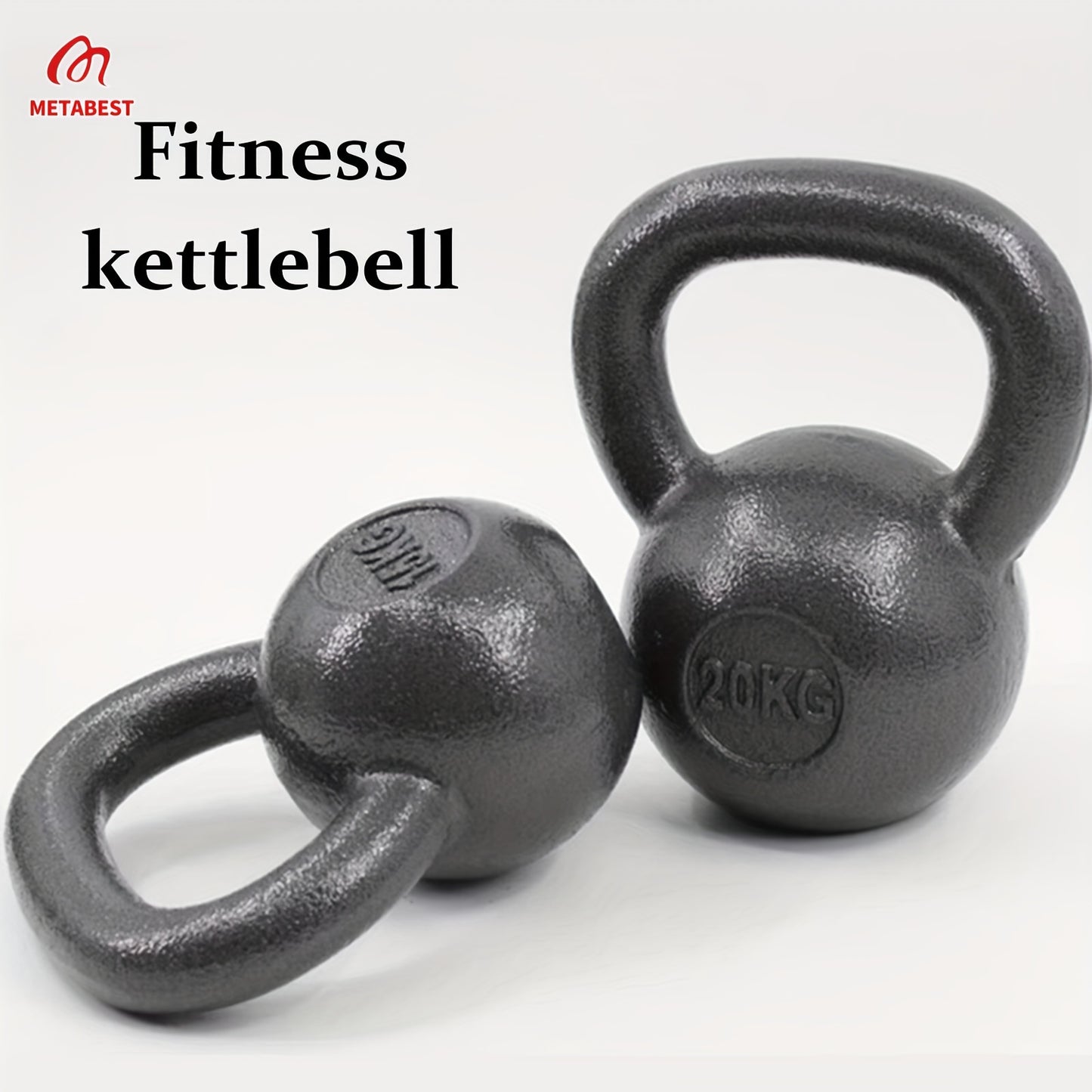 METABEST Basics Cast Iron Kettlebell 13.23/17.64/26.46LB. Hand weights Workout Gym Equipment & Strength training sets for Women & Men | Weights set for Home Gym. wholesale