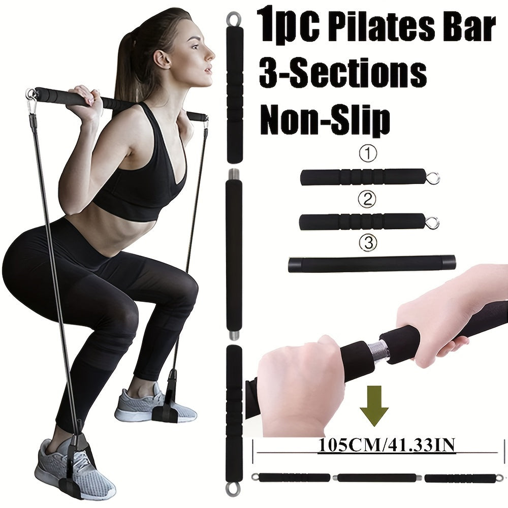 300lbs Workout Bar Fitness Resistance Bands Set Pilates Yoga Pull Rope Exercise Training Expander Gym Equipment for Home Bodybuilding
