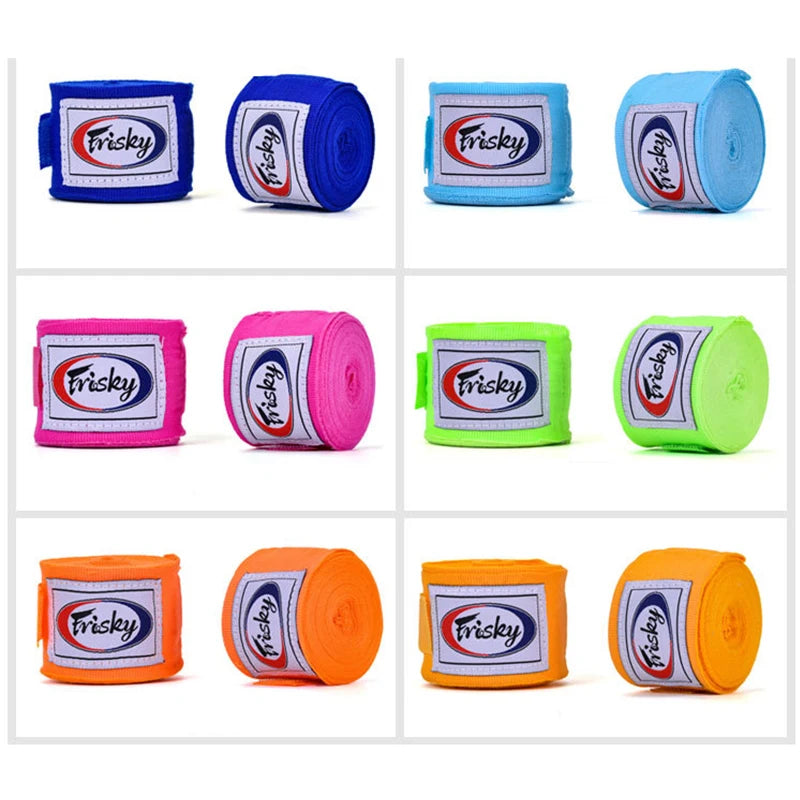 Handwraps Muay Thai Sports Strap MMA Boxing Bandage Sanda Taekwondo Hand Gloves Wraps KickBoxing Handwraps for Box Game Training