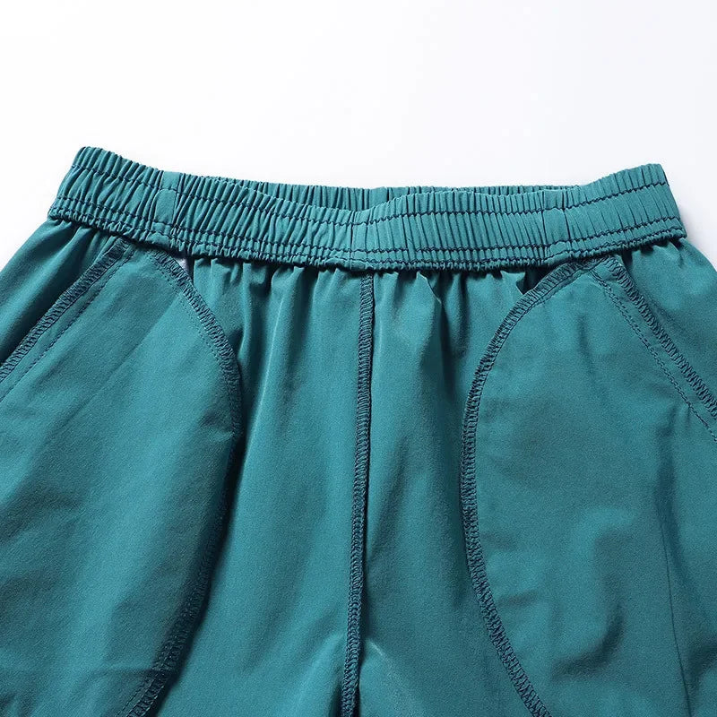 Outdoor Sports Shorts Fitness Training Running Shorts Summer Gym Sportswear Men Jogging Man Quick Dry Breathable Pants Clothes
