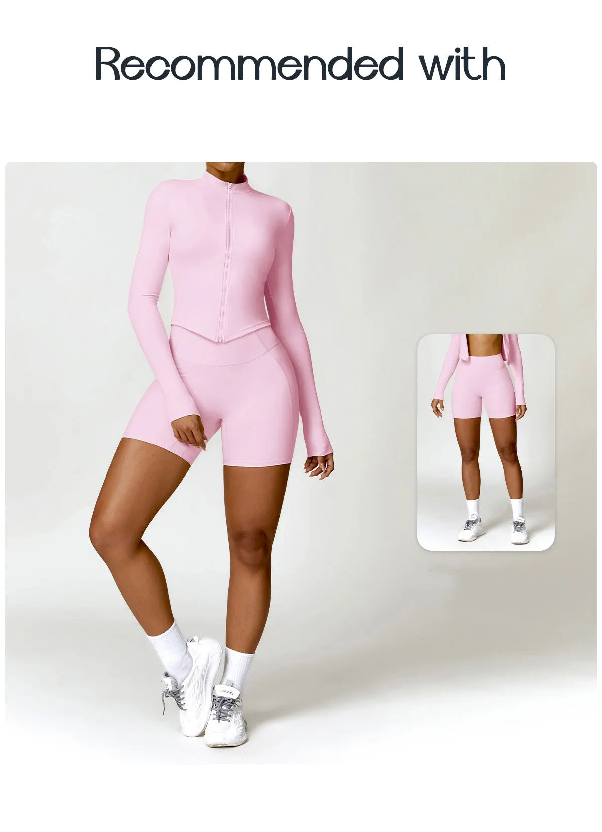Women's Gym Exercise Shirt Yoga Long Sleeve Sportswear Top Zipper Jacket Gym Push Up Workout Tops Running Cycling Sportswear