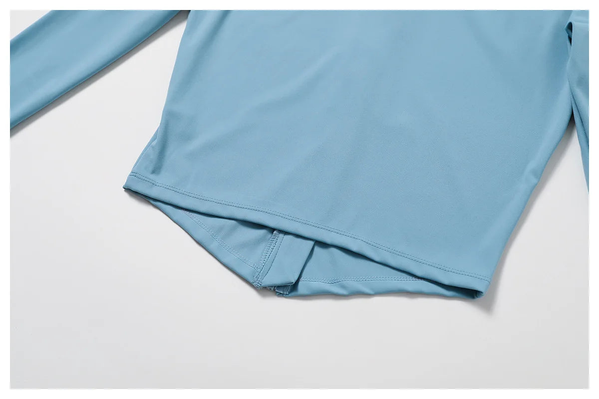 Women's Gym Exercise Shirt Yoga Long Sleeve Sportswear Top Zipper Jacket Gym Push Up Workout Tops Running Cycling Sportswear