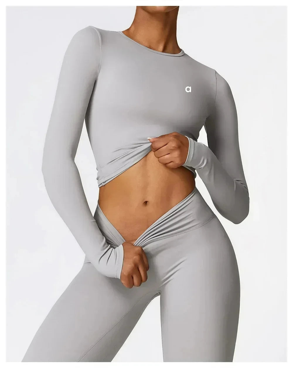 Women's fitness clothing tops, outdoor workout yoga clothing, running workout T-shirts