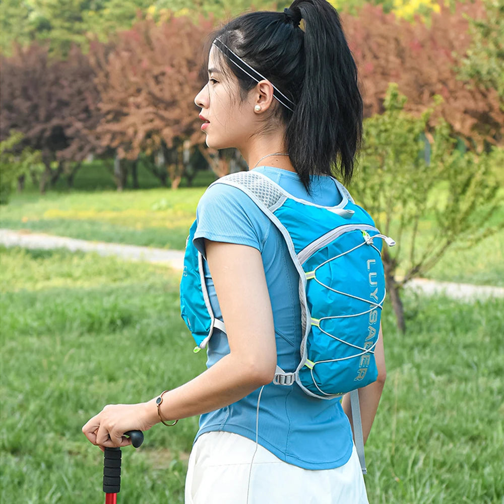 1Pcs Running Vest for Men Women, Water Vest for Running, Hydration Backpack Vest for Hiking Marathon Race