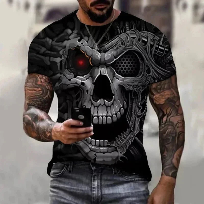 Men's Running Sports T-Shirts Casual O-neck Short Sleeve Tops Outdoor Fitness Loose Tees Summer Breathable Comfortable Pullover