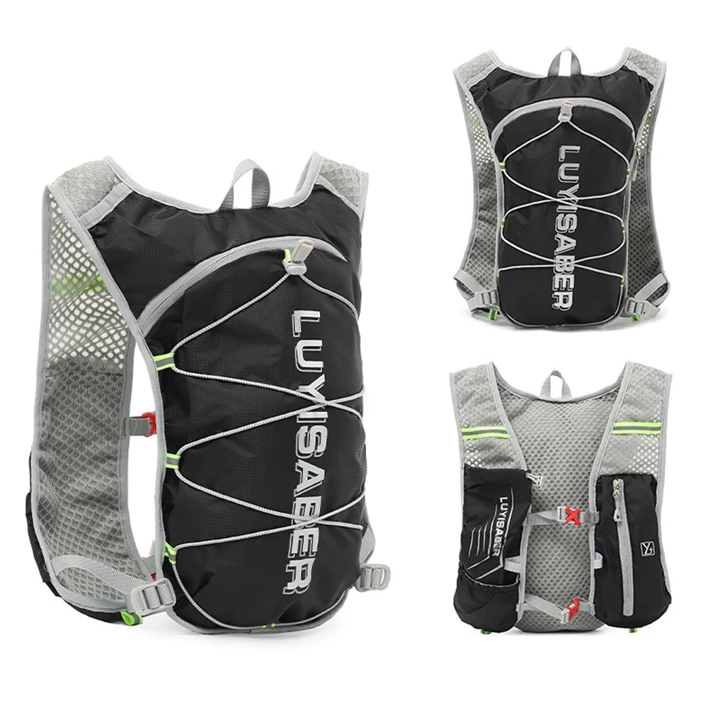 1Pcs Running Vest for Men Women, Water Vest for Running, Hydration Backpack Vest for Hiking Marathon Race