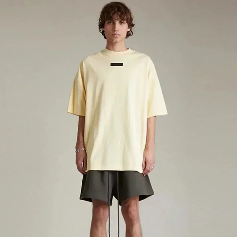 24ss Luxury Design Men's Round Neck Sweaters Couple High Street Solid Color Thickened Warm High Street Round Neck Pullover