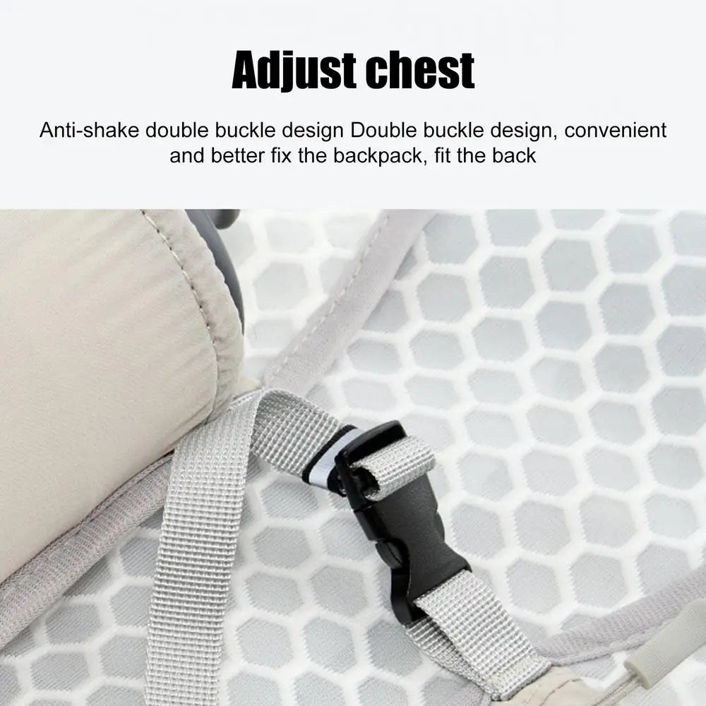 Running Vest with Multiple Pocket Lightweight Reflective Hydration Backpack Breathable Material Vest for Climbing Hiking Camping
