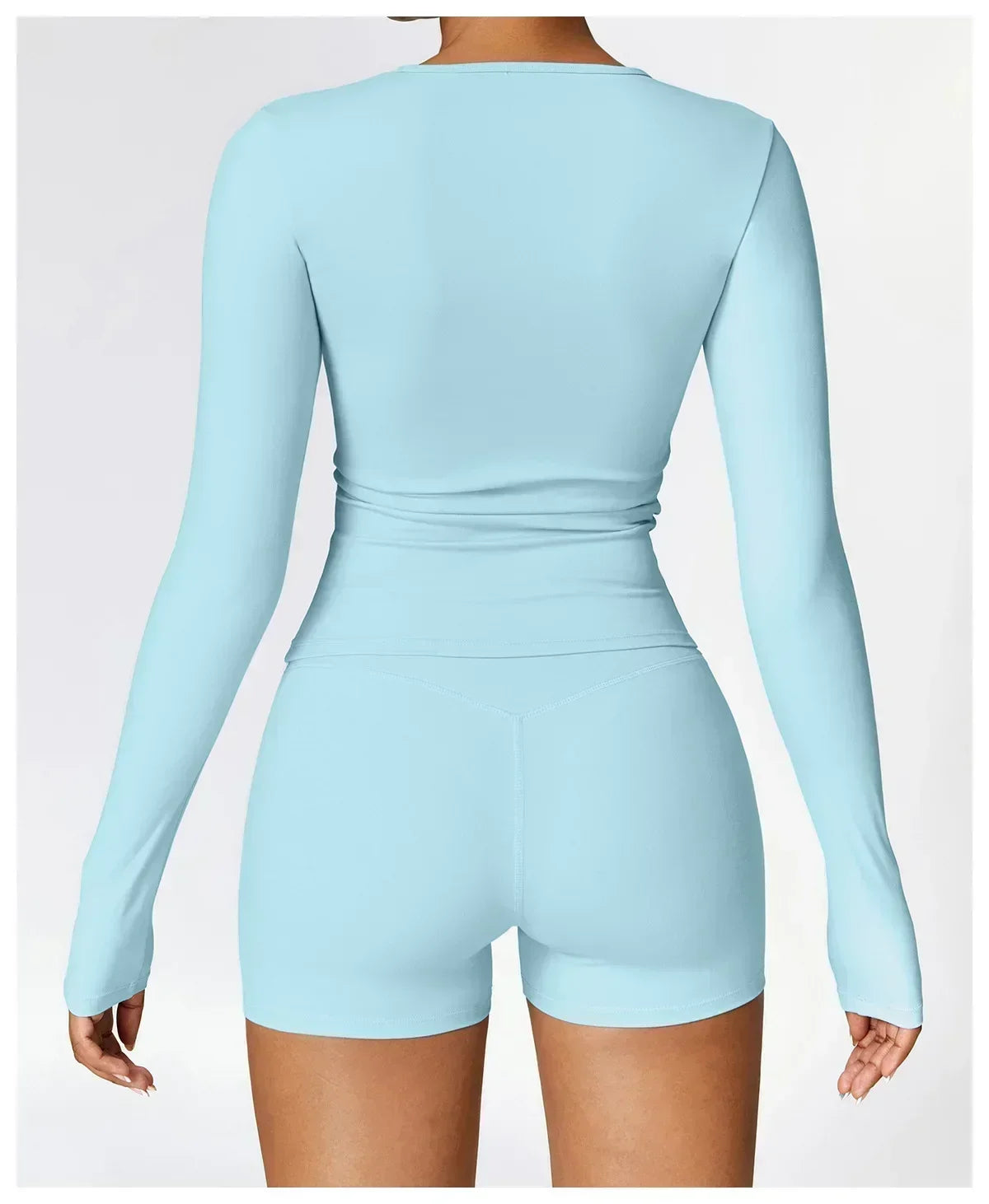 Women's fitness clothing tops, outdoor workout yoga clothing, running workout T-shirts
