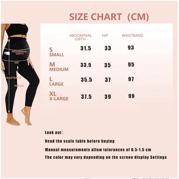 Pregnant Women Seamless Leggings Yoga Spring and Autumn New High Waist Support Elastic Pure Cotton Thin Outer Wear Versatile