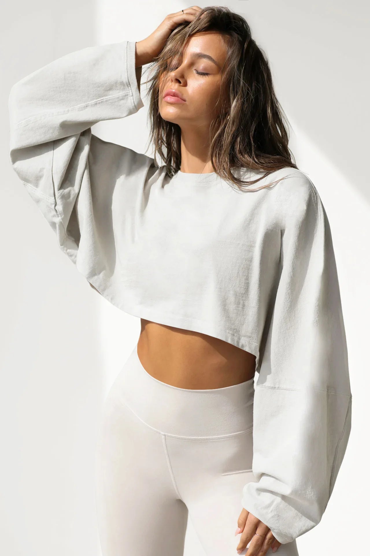 2025 Women Sports T-Shirts Gym Clothing Yoga Crop Top Long Sleeve Sportswear Workout casual Clothing Fitness Smock All Seasons