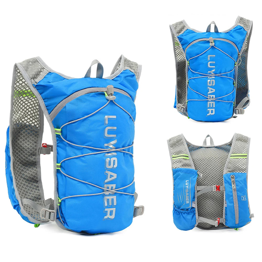 1Pcs Running Vest for Men Women, Water Vest for Running, Hydration Backpack Vest for Hiking Marathon Race