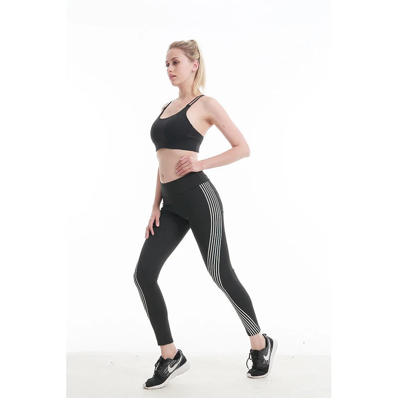 2024 Hot Sale Fitness Lenggings Female Full Length Leggings Running Pants Comfortable And Formfitting Yoga Pants