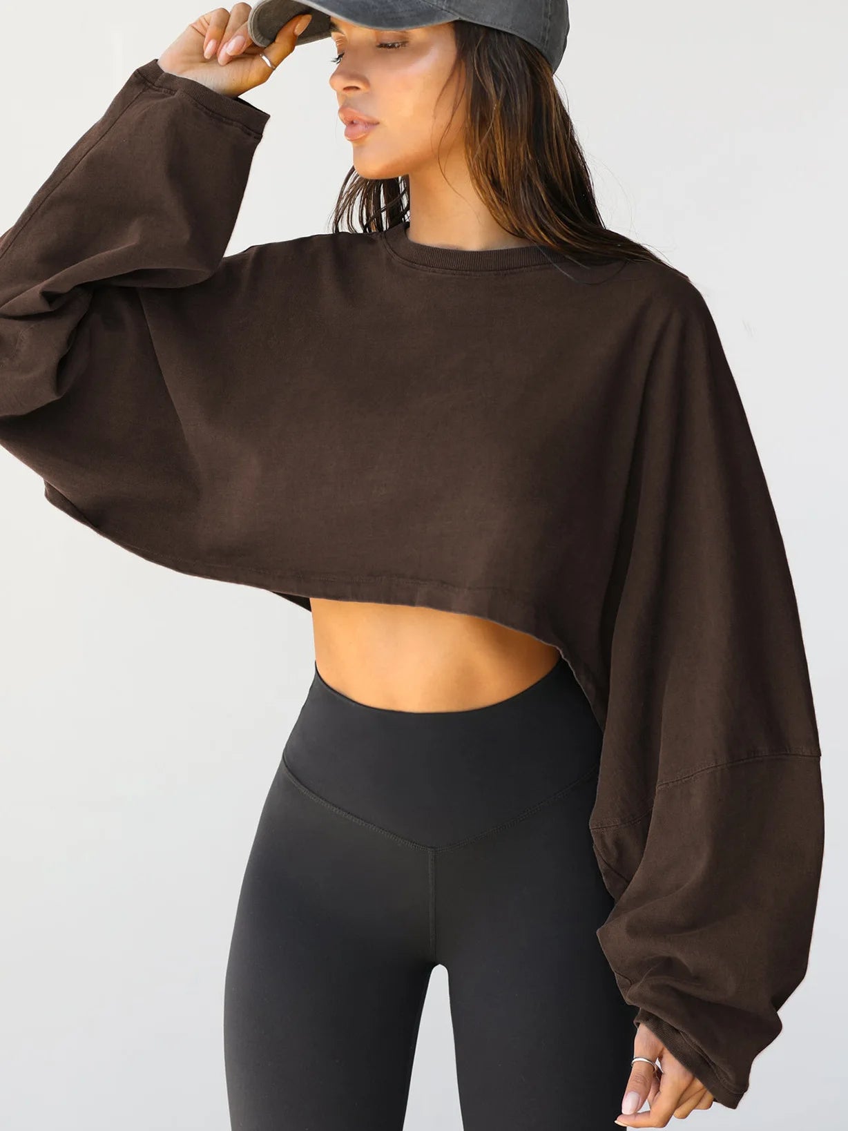 2025 Women Sports T-Shirts Gym Clothing Yoga Crop Top Long Sleeve Sportswear Workout casual Clothing Fitness Smock All Seasons