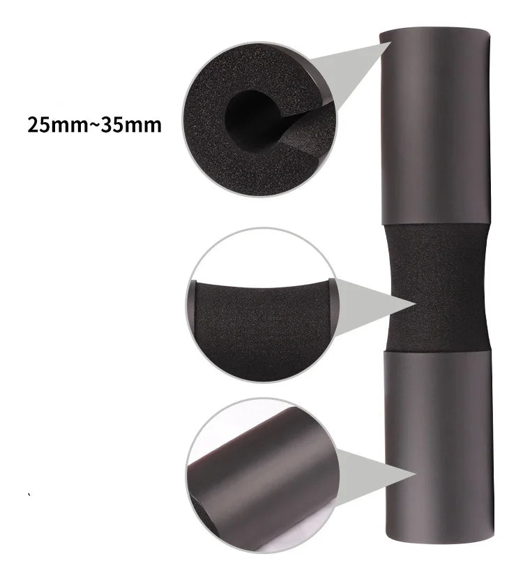 Foam Neck Guard Barbell Sleeve Non-Slip Squat Weightlifting Pad Home Gym Durable Foam Protective Gear For Men Women Fitness