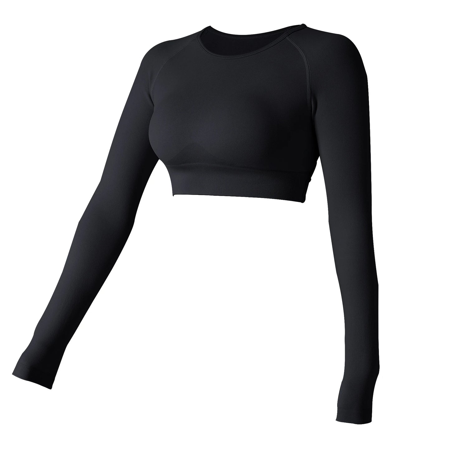 Yoga Top Women's  Long Sleeved Sports Shirts Running Training Fitness Top Windproof Running Suit Mujer Workout Gym Top Gym Shirt