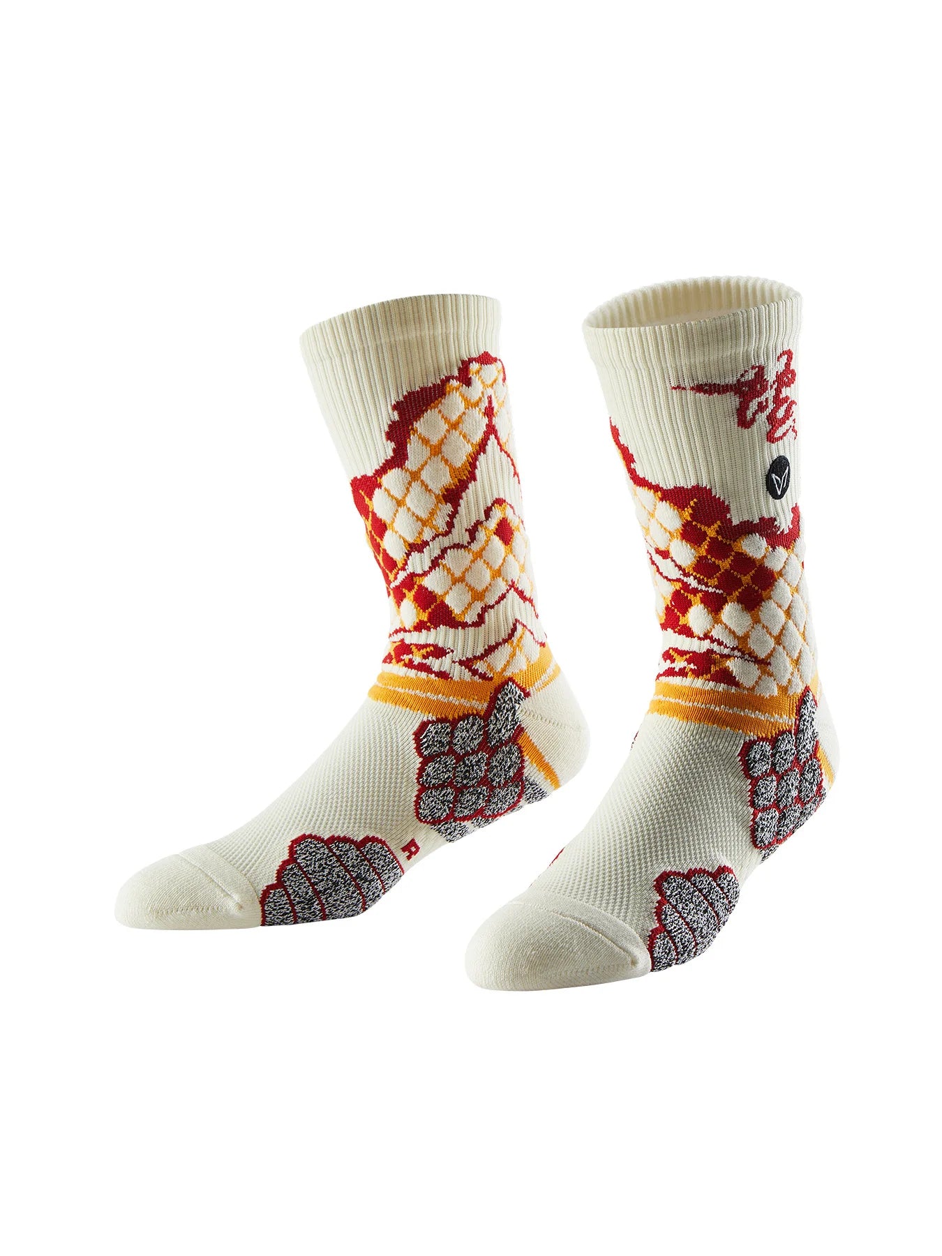 Professional Sports Socks with Ankle Cushioning Anti-Slip Breathable and Shock-Absorbing for Running Gym