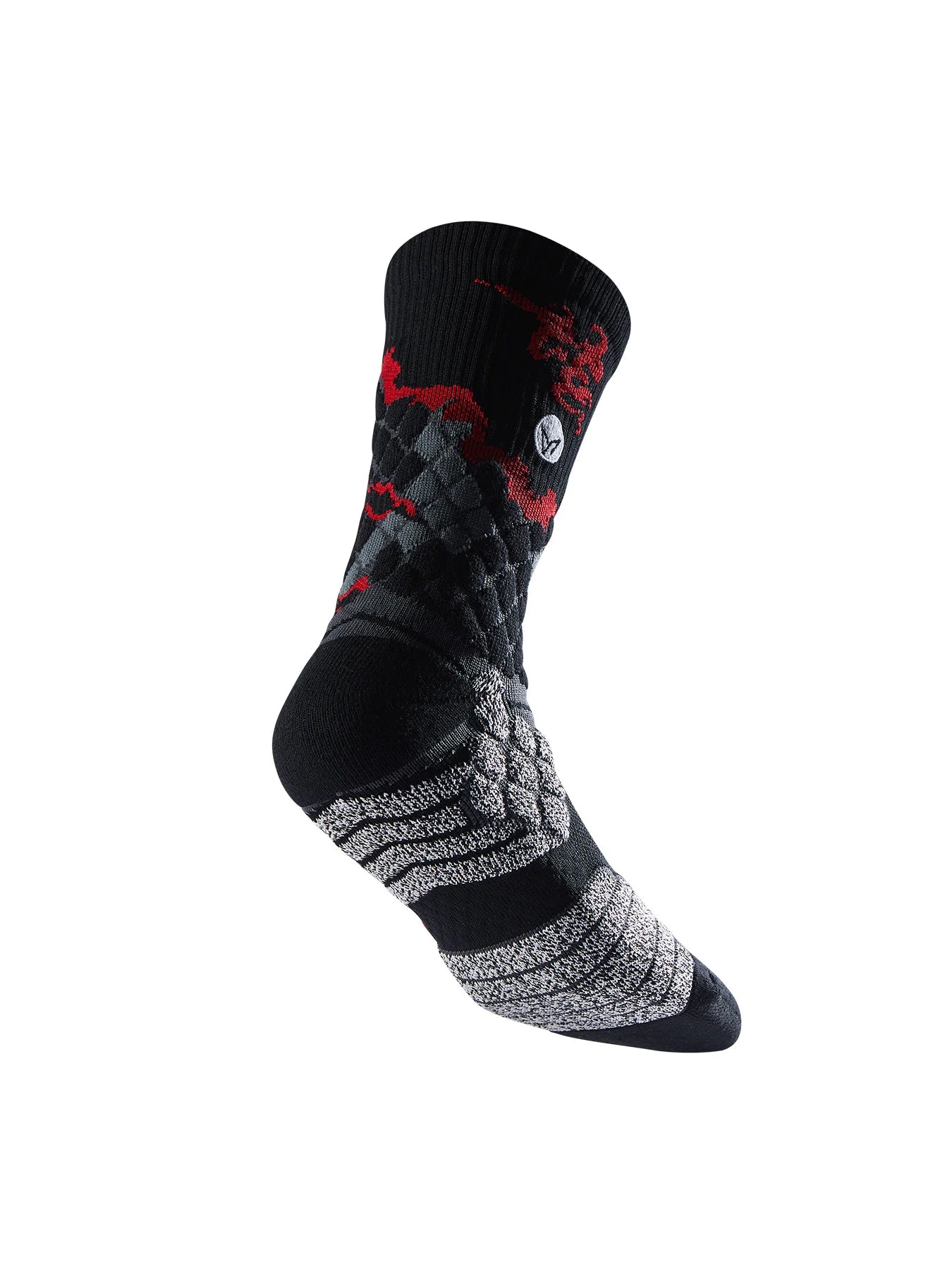 Professional Sports Socks with Ankle Cushioning Anti-Slip Breathable and Shock-Absorbing for Running Gym