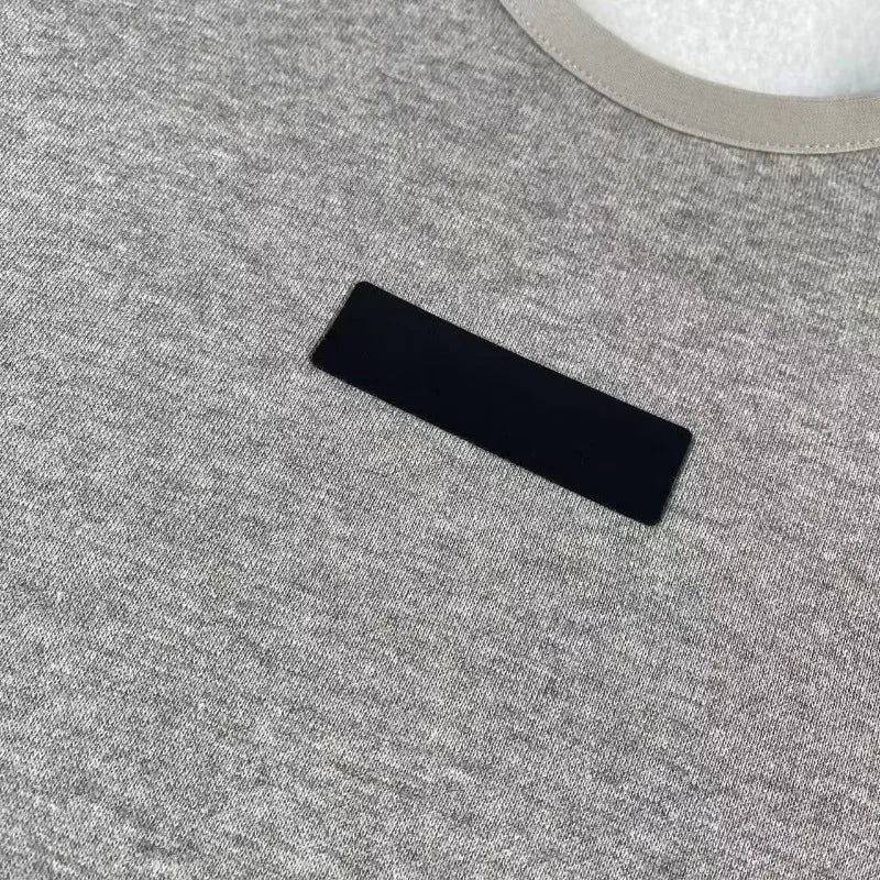 24ss Luxury Design Men's Round Neck Sweaters Couple High Street Solid Color Thickened Warm High Street Round Neck Pullover