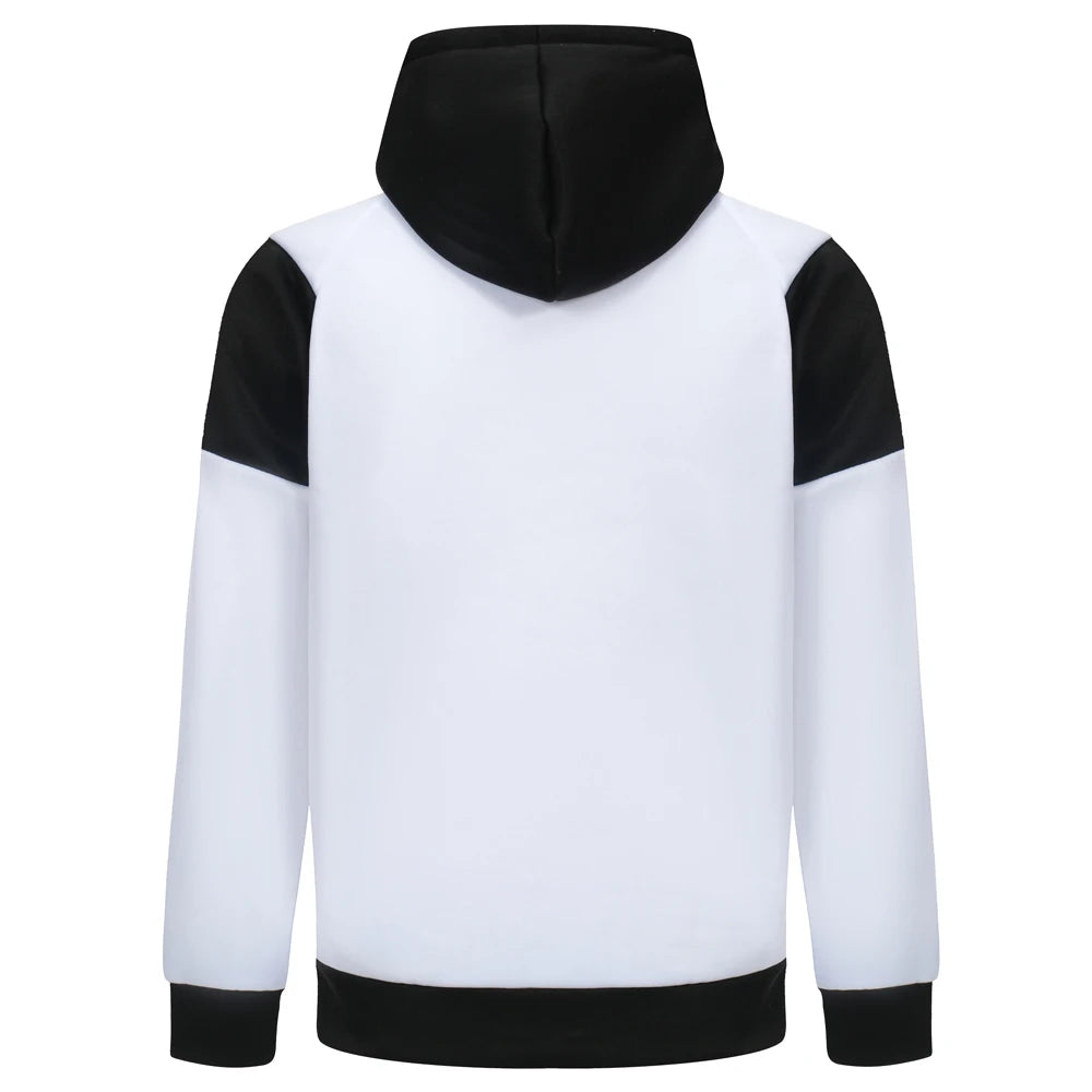 Men's Winter Warm Coat Running GYM Casual Zip Up Hooded Sweatshirt Fleece Workout Skiing Sportwear Hoodie Jacket Athletic