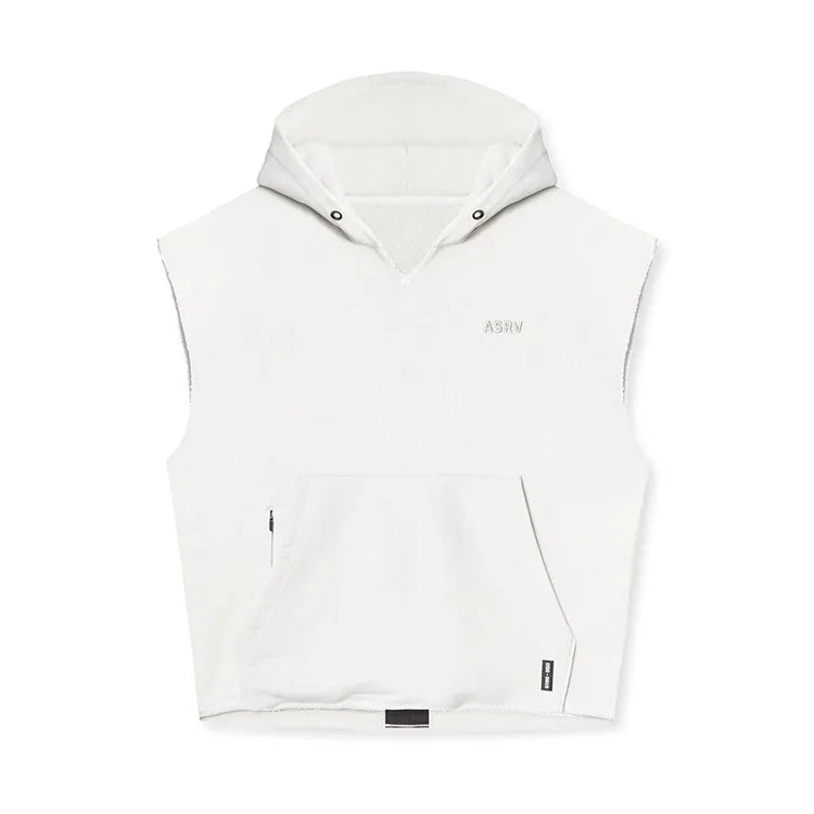 Gyms Mens Multi-pocket Bodybuilding Cotton Sleeveless Hooded Casual Biker Vest Sweatshirt Fitness Workout Sportswear Tops Male