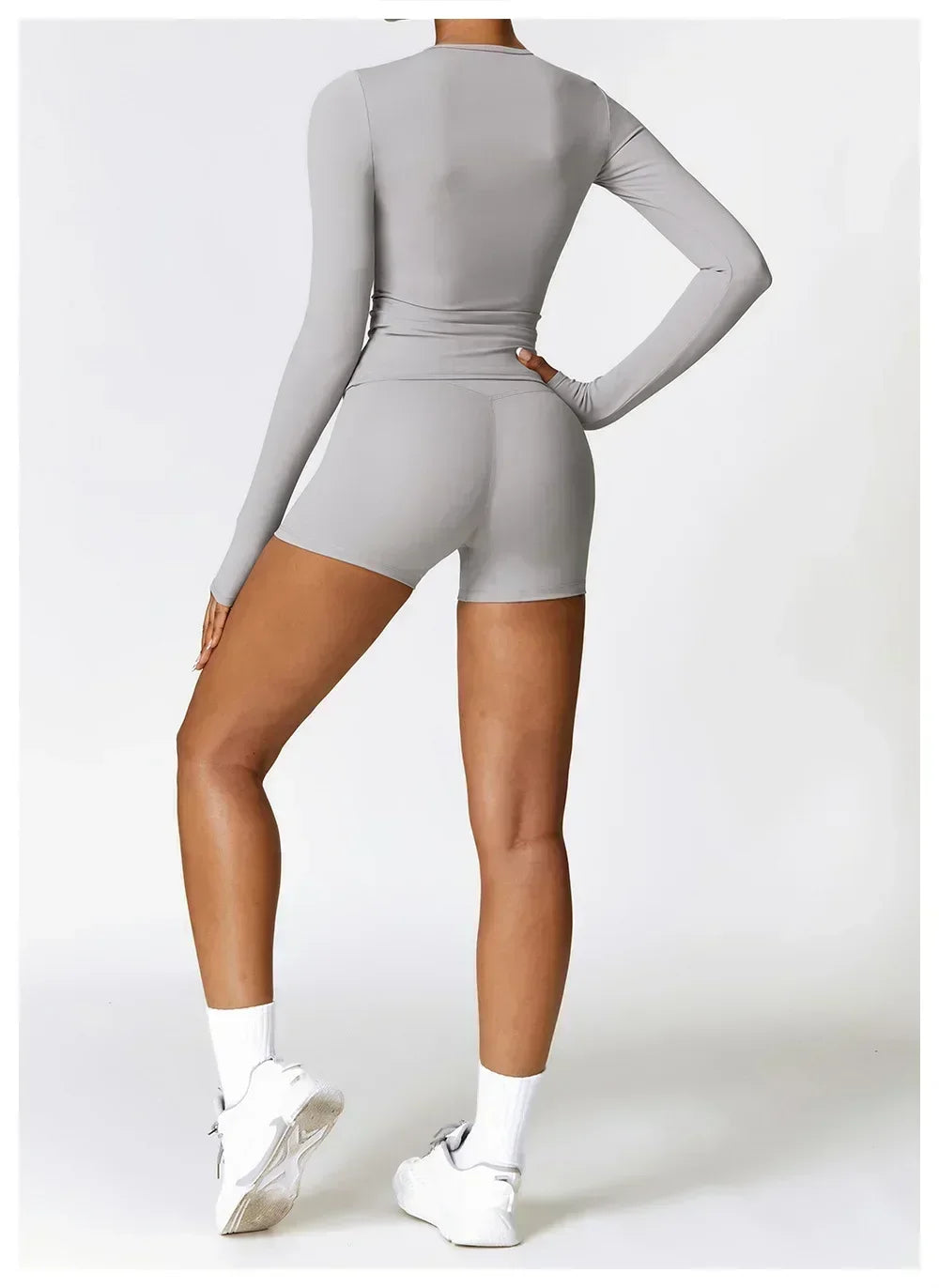 Women's fitness clothing tops, outdoor workout yoga clothing, running workout T-shirts