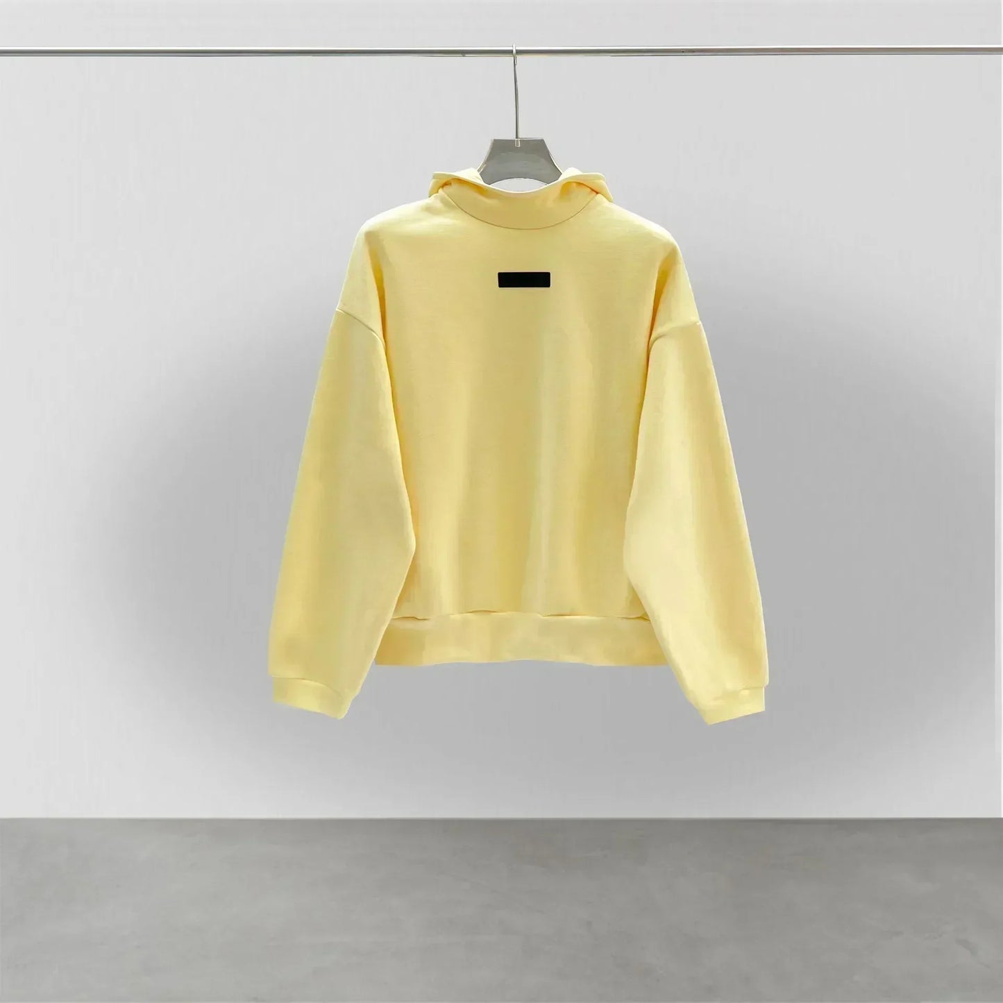24ss Luxury Design Men's Round Neck Sweaters Couple High Street Solid Color Thickened Warm High Street Round Neck Pullover