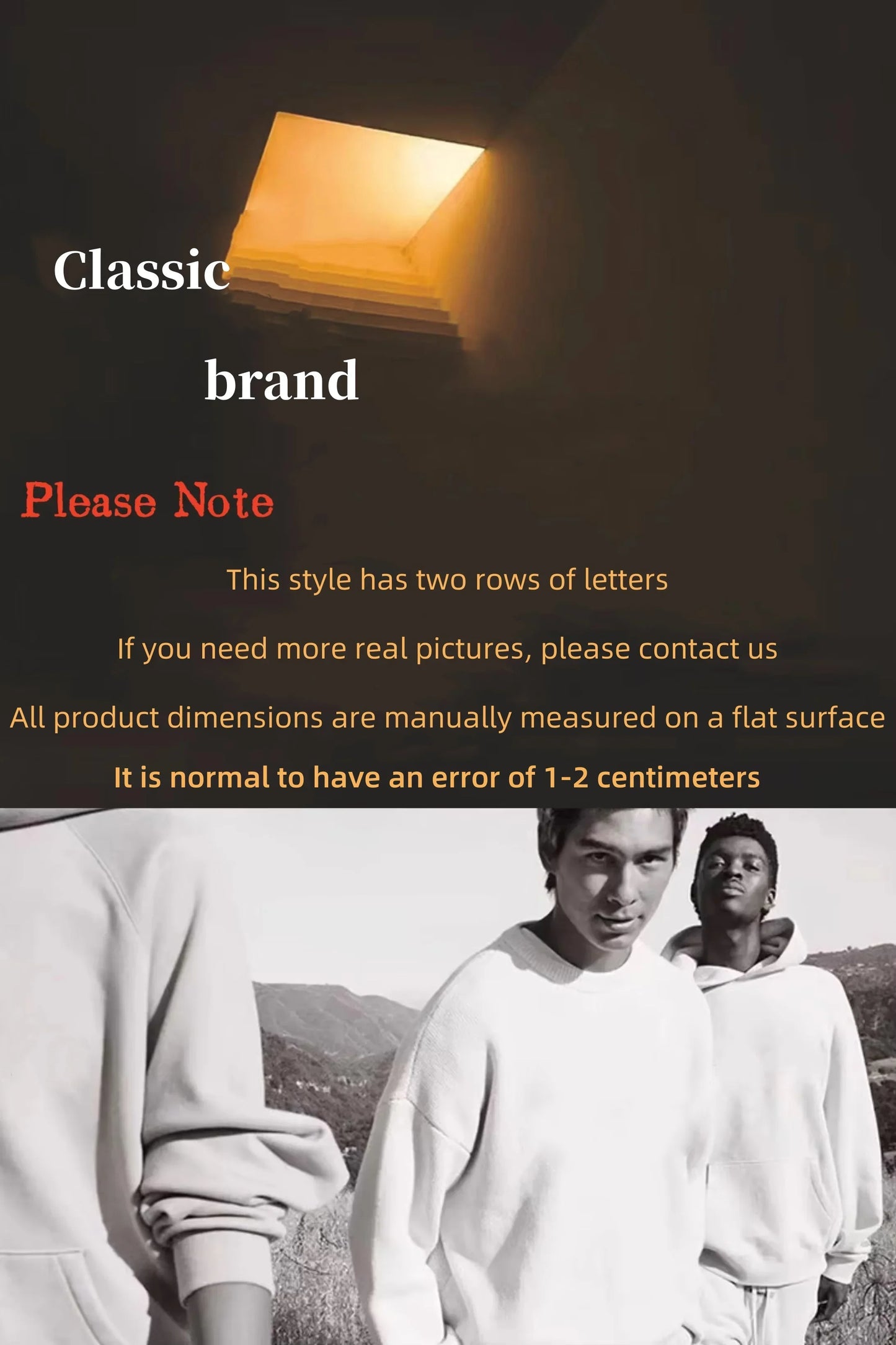 24ss Luxury Design Men's Round Neck Sweaters Couple High Street Solid Color Thickened Warm High Street Round Neck Pullover