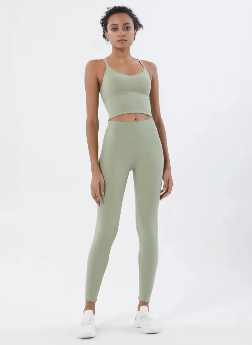 Sportswear Woman Gym Sports Bra and Leggings Woman 2 Piece Set Outifit Naked Feeling Female Fitness Clothing Women' Tracksuit