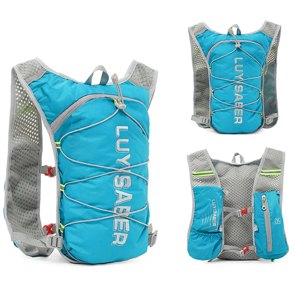 1Pcs Running Vest for Men Women, Water Vest for Running, Hydration Backpack Vest for Hiking Marathon Race