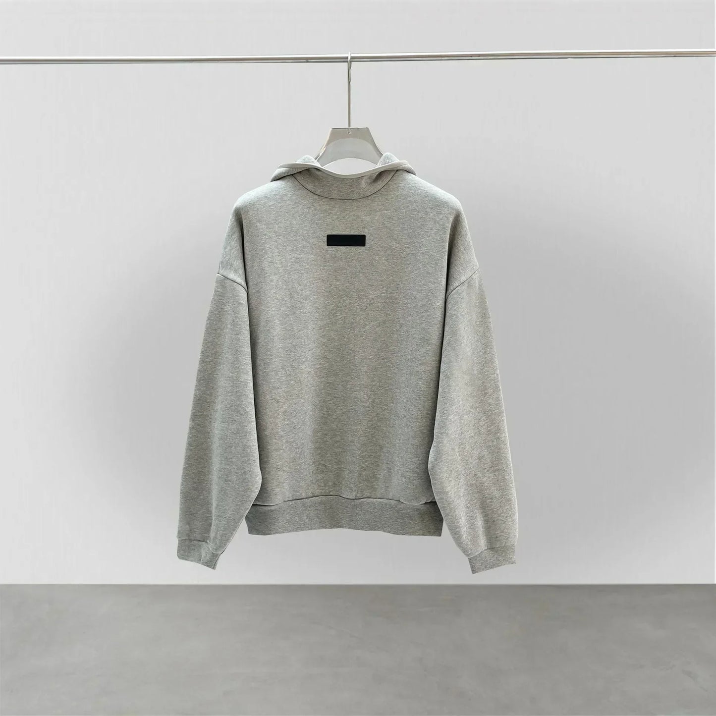 24ss Luxury Design Men's Round Neck Sweaters Couple High Street Solid Color Thickened Warm High Street Round Neck Pullover