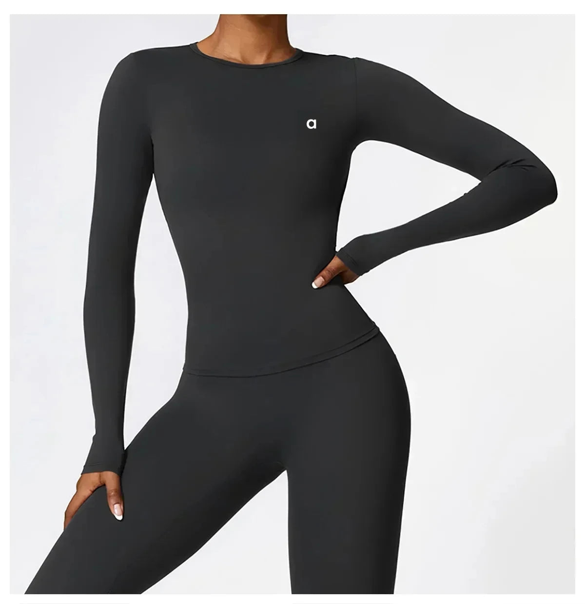 Women's fitness clothing tops, outdoor workout yoga clothing, running workout T-shirts