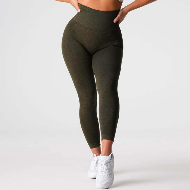 Workout Leggings For Women Fitness Yoga Pants Seamless Sport Tights Scrunch Butt Legging Gym Pantalones De Mujer Active Wear