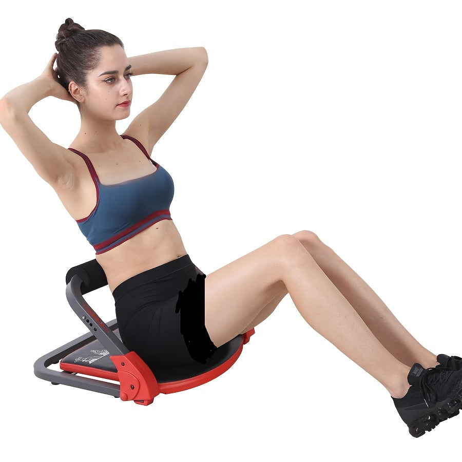 Iron Ab Core Workout Machine - 21-in-1 Sit Up & Push Up Exercise Bench with Resistance Bands - Universal Home Gym Equipment for Abdominal Strength Training - For Fitness Enthusiasts - Ideal for Independence Day, Thanksgiving,