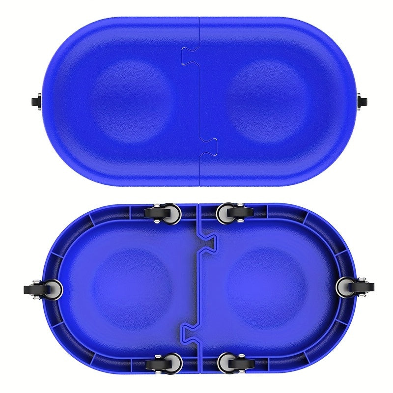 Upgrade Silent 6 Wheels Abdominal Fitness Sliding Disk, Multifunctional Home Gym Equipment For Abdominal Muscle Training, Abdominal Muscle Trainer For Stronger Core And Toned Abs