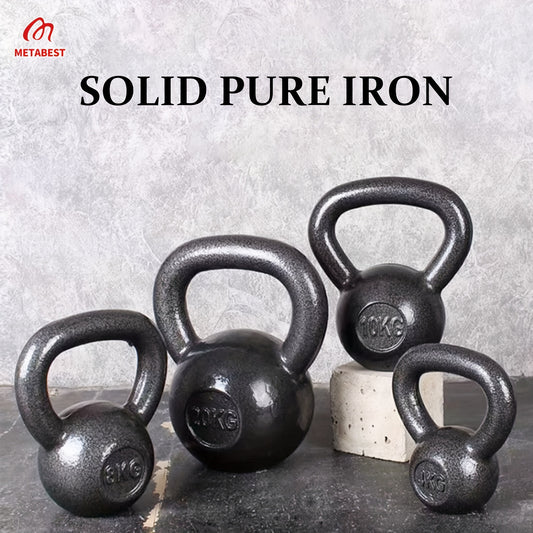 METABEST Basics Cast Iron Kettlebell 13.23/17.64/26.46LB. Hand weights Workout Gym Equipment & Strength training sets for Women & Men | Weights set for Home Gym. wholesale